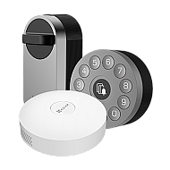 Incuietoare inteligenta cu tastatura multifunctionala si Home Gateway - EZVIZ CS-DL01S-DL01CP-A3