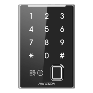 Cititor de proximitate MIFARE, amprenta, cod QR, Wiegand, RS-485, tastatura integrata -HIKVISION DS-K1109DKFB-QR Cititor de proximitate MIFARE, amprenta, cod QR, Wiegand, RS-485, tastatura integrata -HIKVISION DS-K1109DKFB-QR
