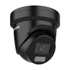 Deep Learning, ColorVu, Dual Light - Camera IP, 4MP, lentila 2.8mm, IR 40m, WL 40m, Mic, PoE, Neagra - HIKVISION DS-2CD2347G2H-LIU-BLACK-2.8mm