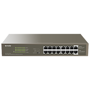 Switch 16 porturi Gigabit PoE - Tenda TND-TEG1116P-16-150W