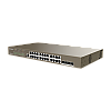 Switch 24 porturi PoE 1Gbps, 4 porturi SFP+ 10Gbps, L3 Cloud Management - IP-COM G5328XP-24-410W – IP-COM G5328XP-24-410W