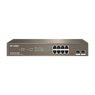Switch 8 porturi PoE Gigabit, 2 porturi SFP Gigabit, Cloud Management - IP-COM G3310P-8-150W Switch 8 porturi PoE Gigabit, 2 porturi SFP Gigabit, Cloud Management - IP-COM G3310P-8-150W