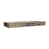 Switch 16 porturi PoE Gigabit, 2 porturi SFP Gigabit, Cloud Management - IP-COM G3318P-16-250W – IP-COM G3318P-16-250W