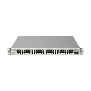 Switch 48 porturi PoE+ Gigabit, 8 porturi PoE++, 4 porturi SFP+, L3 Cloud Management - Ruijie RG-NBS5200-48GT4XS-UP
