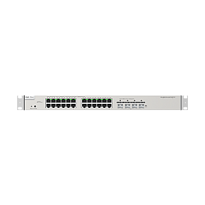 Switch 24 porturi PoE+, 4 porturi SFP+, Gigabit, L3 Cloud Management - Ruijie RG-NBS5200-24GT4XS-P