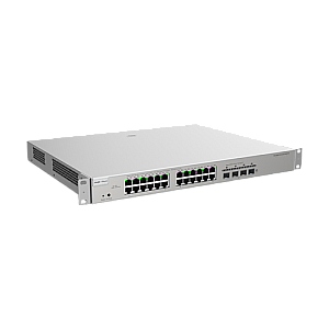Switch 24 porturi PoE+, 4 porturi SFP+, Gigabit, L3 Cloud Management - Ruijie RG-NBS5200-24GT4XS-P Switch 24 porturi PoE+, 4 porturi SFP+, Gigabit, L3 Cloud Management - Ruijie RG-NBS5200-24GT4XS-P