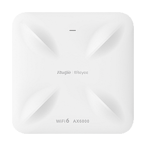 Access Point Wireless AX6000 Dual-Band, Wi-Fi 6, 2x RJ45 2.5G, PoE IN, Cloud Management - Ruijie RG-RAP2260(H)