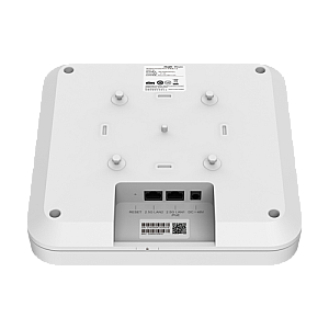 Access Point Wireless AX6000 Dual-Band, Wi-Fi 6, 2x RJ45 2.5G, PoE IN, Cloud Management - Ruijie RG-RAP2260(H)