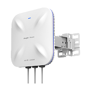 Acces Point exterior directional AX6000, Wi-Fi 6, 1x RJ45 2.5G, 1x SFP, PoE IN, Cloud Management - Ruijie RG-RAP6260(H)-D