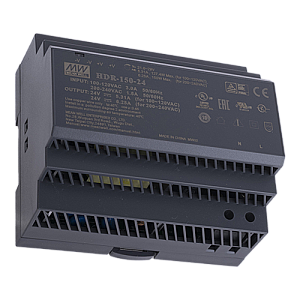 Sursa de alimentare in comutatie, 24V / 6.25A, sina DIN - MEAN WELL HDR-150-24