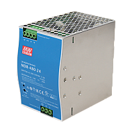 Sursa de alimentare in comutatie, 24V / 20A, sina DIN - MEAN WELL NDR-480-24
