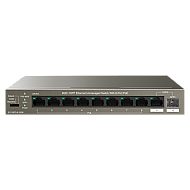 Switch 8 porturi Gigabit PoE, 1 x RJ45 Gigabit Uplink, 1 x SFP Gigabit Uplink - IP-COM G1110PF-8-102W Switch 8 porturi Gigabit PoE, 1 x RJ45 Gigabit Uplink, 1 x SFP Gigabit Uplink - IP-COM G1110PF-8-102W