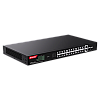 Switch 24 porturi Gigabit PoE, 2 x RJ45 Uplink Gigabit, 2 x SFP Gigabit, 1U - IP-COM G1128P-24-410W – IP-COM G1128P-24-410W