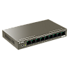 Switch 8 porturi Gigabit PoE, 1 x RJ45 Gigabit Uplink - IP-COM G1109P-8-102W – IP-COM G1109P-8-102W
