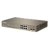 IP-COM G3310F – Switch 8 x RJ45 Gigabit, 2 x SFP Gigabit Uplink, Cloud Management - IP-COM G3310F Switch 8 x RJ45 Gigabit, 2 x SFP Gigabit Uplink, Cloud Management - IP-COM G3310F – IP-COM G3310F