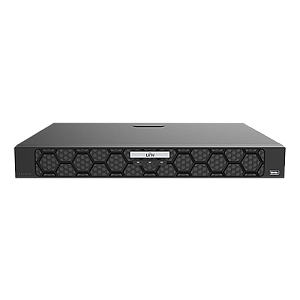 NVR 4K, 16 canale 16MP, 2xSATA, Analiza video, Alarma I/O, 1U - UNV NVR502-16B-IQ
