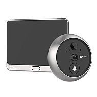 Vizor electronic 2K, IR 5m, Ecran tactil 4.3'', audio bidirectional, Wi-Fi - EZVIZ CS-DP2-2K