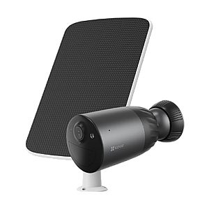 Camera IP 4K, Wi-Fi6, baterie 10.400 mAh, Audio, IR&WL 15m, Color 24/7, Panou Solar - EZVIZ CS-BC1C-4K(SP-kit)