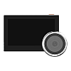 Vizor electronic smart, Wi-Fi, FullHD 1080P, monitor 4.3 inch, acumulator 2200mAh - EZVIZ CS-HP2-2MP – EZVIZ CS-HP2-2MP