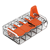WAGO 221-415 – Conector derivatie 5 fire, max. 4 mm² (25 buc.) - WAGO 221-415 Conector derivatie 5 fire, max. 4 mm² (25 buc.) - WAGO 221-415 – WAGO 221-415