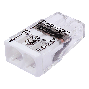 Conector compact de imbinare, 2 fire, max. 2.5 mm² (100 buc.) - WAGO 2273-202