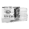 Conector compact de imbinare, 2 fire, max. 2.5 mm² (100 buc.) - WAGO 2273-202 – WAGO 2273-202