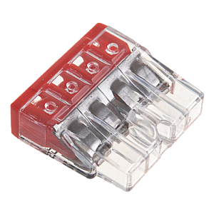 Conector compact de imbinare, 4 fire, max. 2.5 mm² (100 buc.) - WAGO 2273-204 Conector compact de imbinare, 4 fire, max. 2.5 mm² (100 buc.) - WAGO 2273-204