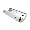 Suport aluminiu UZL pt. montaj electromagnet tip CSE-280P pe usi sticla fara rama CSE-280P-UZL – CSAccess CSE-280P-UZL