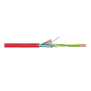 Cablu incendiu 1x2x0.8mm, ecranat, 100m ELN-1x2x08 Cablu incendiu 1x2x0.8mm, ecranat, 100m ELN-1x2x08