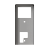 Protectie videointerfon, montaj pe perete - UNV EP-CS201 – UNIVIEW EP-CS201