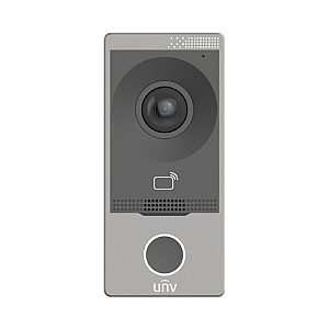 Post exterior videointerfon TCP/IP, IR, Wi-Fi, IK08 - UNV OEU-201S-HMK-W