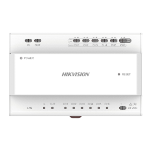 Distribuitor Video/Audio 2 fire pentru 6 posturi - HIKVISION DS-KAD706Y