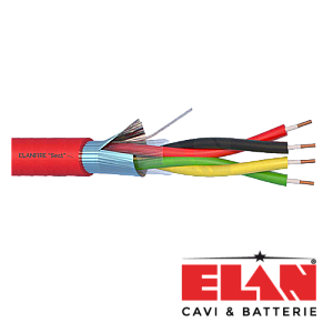 Cablu de incendiu E120 - 2x2x0.8mm, 100m ELN120-2x2x08 Cablu de incendiu E120 - 2x2x0.8mm, 100m ELN120-2x2x08