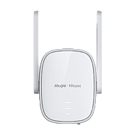 Wireless Extender Wi-Fi 4, 2.4 GHz, 1 x RJ45 10/100 Mbps, Cloud Management - Ruiie RG-EW300R