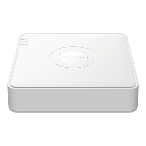 Deep Learning - DVR 4 ch. video 2MP lite + 1 ch. IP max. 2MP, AUDIO 'over coaxial', 1U - HIKVISION DS-7104HGHI-M1-T