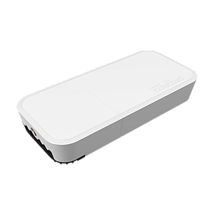 wAP ax, 2 x Gigabit, 802.11b/g/n/ax 2.4Ghz, 802.11a/n/ac/ax 5GHz, NAND, PoE-IN, IP54 - MikroTik wAPG-5HaxD2HaxD