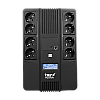 UPS TSY Power, 1000VA/600W, LCD,  line interactive, 8 x Schuko TSY-D-1K0-LCD – TSY Power TSY-D-1K0-LCD