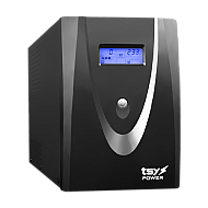UPS TSY Power, 3000VA/1800W, LCD,  line interactive, 4 x Schuko TSY-MP-3K0-LCD