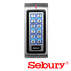 Controler stand-alone cu tastatura si cititor card, carcasa antivandal - SEBURY SEB-K2