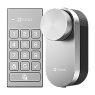 Incuietoare inteligenta cu tastatura multifunctionala, inchidere automata, alerta usa deschisa - EZVIZ CS-DL01/DL01CP