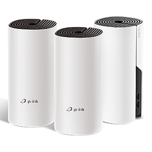 Sistem mesh Wi-Fi TP-LINK Deco E4 AC1200 (pachet de 3), Dual Band DecoE4(3-pack)