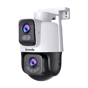 Camera PT Wi-Fi, rezolutie 3+3MP, Dual-Lens, Audio bidirectional, IR/WL 30m, Alarma, IP65 - TENDA TND-CH9-WCA Camera PT Wi-Fi, rezolutie 3+3MP, Dual-Lens, Audio bidirectional, IR/WL 30m, Alarma, IP65 - TENDA TND-CH9-WCA