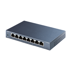 Switch TL-SG108, 8 porturi RJ45 Gigabit, Unmanaged - TP-Link TL-SG108