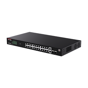 Switch 24 porturi PoE RJ45 Gigabit, 2 x RJ45 Gigabit, 2 x SFP Gigabit, Management, 1U - IP-COM G2228P-24-410W Switch 24 porturi PoE RJ45 Gigabit, 2 x RJ45 Gigabit, 2 x SFP Gigabit, Management, 1U - IP-COM G2228P-24-410W