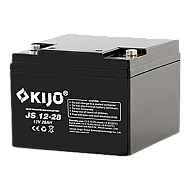 Acumulator AGM, 12V, 28Ah, M5 - KIJO  JS12-28