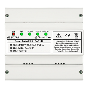 Sursa de alimentare in comutatie cu back-up SAC 142 - ELECTRA SAC.142
