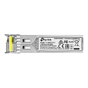 Modul SFP TP-Link TL-SM321A-2, conector LC, 1000Base-BX WDM Bi-Directional - TP-Link SM321A-2 Modul SFP TP-Link TL-SM321A-2, conector LC, 1000Base-BX WDM Bi-Directional - TP-Link SM321A-2