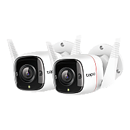 Pachet 2 Camere IP Wi-Fi, 2K, Audio bidirectional, IR 30M - TP-Link Tapo TapoC310P2 Pachet 2 Camere IP Wi-Fi, 2K, Audio bidirectional, IR 30M - TP-Link Tapo TapoC310P2