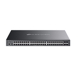 Switch 48 porturi PoE RJ45 Gigabit, 4 x SFP Gigabit, L2 Management, 1U - TP-Link Omada SG3452P