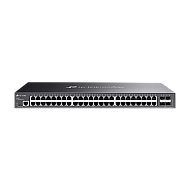 Switch 48 porturi RJ45 Gigabit, 4 x SFP Gigabit, L2 Management, 1U - TP-Link Omada SG3452 Switch 48 porturi RJ45 Gigabit, 4 x SFP Gigabit, L2 Management, 1U - TP-Link Omada SG3452